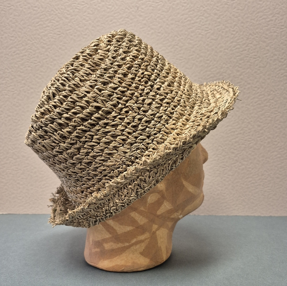 Woven Straw Fedora Hat - Glory by Goorin Brothers - Beach - Vacation - Summer
